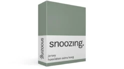 Snoozing jersey hoeslaken extra hoog