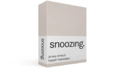 Snoozing jersey stretch topper hoeslaken