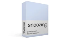 Snoozing jersey stretch topper hoeslaken