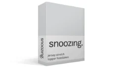 Snoozing jersey stretch topper hoeslaken