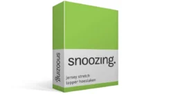 Snoozing jersey stretch topper hoeslaken