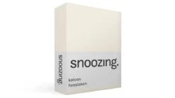 Snoozing katoen hoeslaken