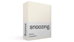Snoozing katoen hoeslaken