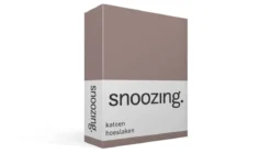 Snoozing katoen hoeslaken