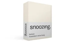 Snoozing katoen hoeslaken extra hoog