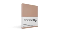Snoozing katoen kussenslopen (set van 2)