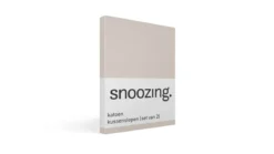 Snoozing katoen kussenslopen (set van 2)