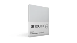 Snoozing katoen kussenslopen (set van 2)