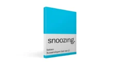 Snoozing katoen kussenslopen (set van 2)