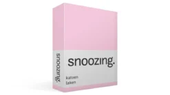Snoozing katoen laken