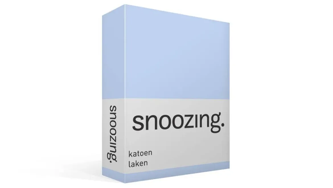 Snoozing katoen laken