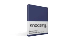 Snoozing katoen-satijn kussenslopen (set van 2)