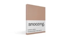 Snoozing katoen-satijn kussenslopen (set van 2)