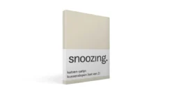 Snoozing katoen-satijn kussenslopen (set van 2)