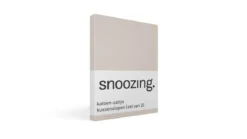 Snoozing katoen-satijn kussenslopen (set van 2)