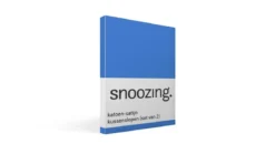 Snoozing katoen-satijn kussenslopen (set van 2)