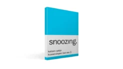 Snoozing katoen-satijn kussenslopen (set van 2)