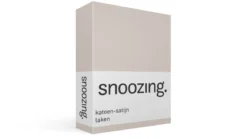 Snoozing katoen-satijn laken