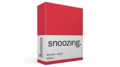Snoozing katoen-satijn laken