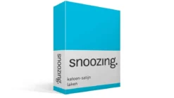 Snoozing katoen-satijn laken