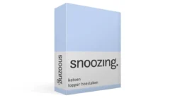 Snoozing katoen topper hoeslaken