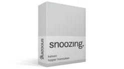 Snoozing katoen topper hoeslaken