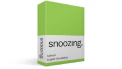Snoozing katoen topper hoeslaken