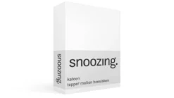 Snoozing katoen topper molton hoeslaken