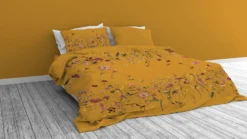 Snoozing Meadow Flowers flanel dekbedovertrek