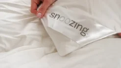 Snoozing Olympus donzen dekbed