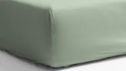 Snoozing percale katoen hoeslaken extra hoog