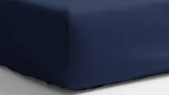 Snoozing percale katoen hoeslaken extra hoog