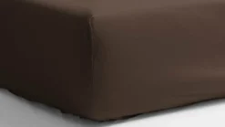 Snoozing percale katoen hoeslaken extra hoog