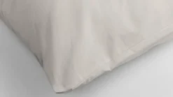 Snoozing percale katoen kussenslopen (set van 2)