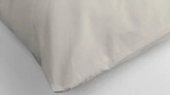 Snoozing percale katoen kussenslopen (set van 2)