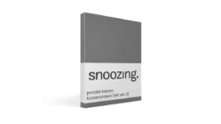 Snoozing percale katoen kussenslopen (set van 2)