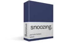 Snoozing percale katoen laken