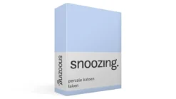 Snoozing percale katoen laken