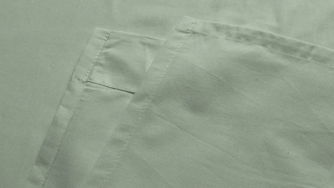 Snoozing percale katoen laken