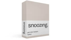 Snoozing percale katoen laken