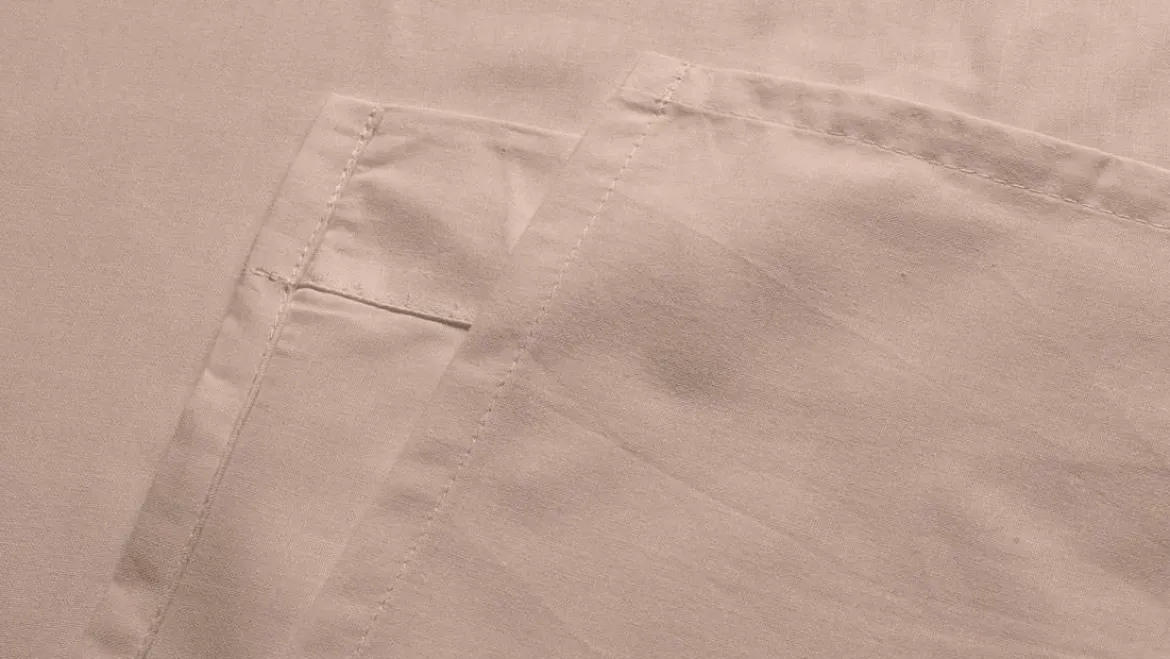 Snoozing percale katoen laken