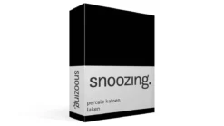Snoozing percale katoen laken