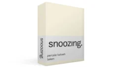 Snoozing percale katoen laken