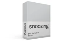 Snoozing percale katoen laken