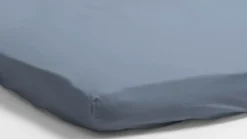 Snoozing percale katoen topper hoeslaken