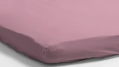Snoozing percale katoen topper hoeslaken