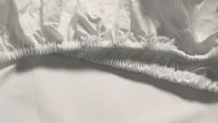 Snoozing percale katoen topper hoeslaken
