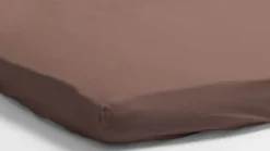 Snoozing percale katoen topper hoeslaken