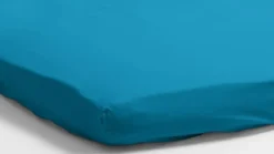 Snoozing percale katoen topper hoeslaken