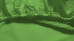 Snoozing percale katoen topper hoeslaken